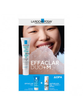 La Roche Posay Effaclar DUO+M Σετ Περιποίησης για Ενυδάτωση & Κατά της Ακμής 3τμχ
