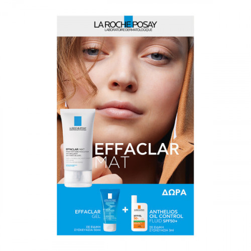 La Roche Posay Effaclar Mat Σετ Περιποίησης για Ενυδάτωση & Σύσφιξη 3τμχ La Roche Posay Effaclar Mat Σετ Περιποίησης για Ενυδάτωση & Σύσφιξη 3τμχ