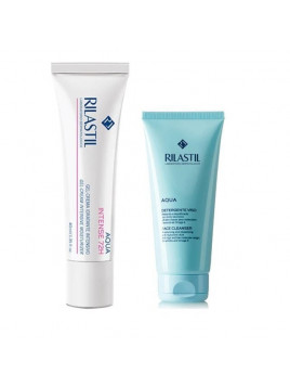 Rilastil Aqua Intense Σετ Περιποίησης για Ενυδάτωση & Καθαρισμό Προσώπου 2τμχ