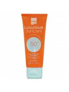 InterMed Luxurious Suncare Αντηλιακή Κρέμα Προσώπου SPF50 75ml