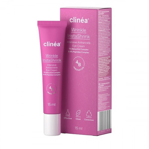 Clinea Wrinkle InstaShrink Αντιγηραντική & Συσφικτική Κρέμα Ματιών κατά των Μαύρων Κύκλων 15ml Clinea Wrinkle InstaShrink Αντιγηραντική & Συσφικτική Κρέμα Ματιών κατά των Μαύρων Κύκλων 15ml