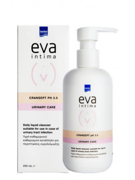 InterMed Eva Intima Cransept Urinary Care pH 3.5 Υγρό Καθαρισμού με Χαμομήλι και Αλόη 250ml
