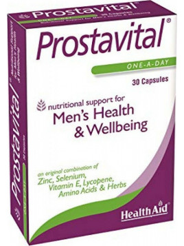 Health Aid Prostavital Saw Palmetto 30 κάψουλες