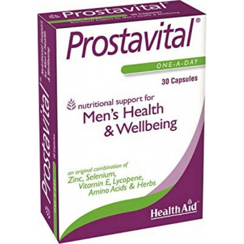 Health Aid Prostavital Saw Palmetto 30 κάψουλες Health Aid Prostavital Saw Palmetto 30 κάψουλες