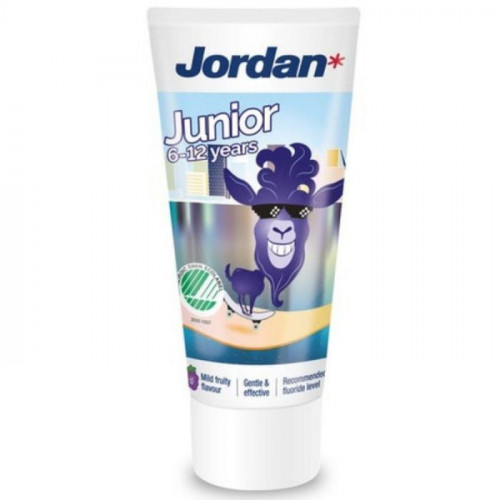 Jordan Οδοντόκρεμα 50ml 1450 ppm για 6+ χρονών Jordan Οδοντόκρεμα 50ml 1450 ppm για 6+ χρονών