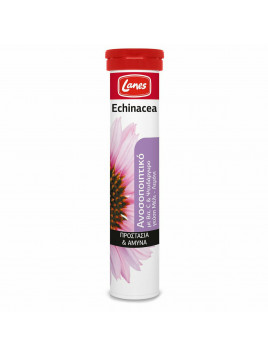 Lanes Echinacea Vitamin C Βιταμίνη 135mg Honey Lemon 20 αναβράζοντα δισκία