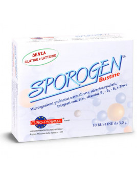 Bionat Sporogen Bustine 10 φακελίσκοι Βανίλια