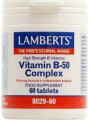Lamberts Vitamin B-50 Complex Βιταμίνη για Ενέργεια, Ενίσχυση του Ανοσοποιητικού & το Νευρικό Σύστημα 60 ταμπλέτες