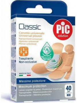 PiC Solution Classic Αποστειρωμένα Αυτοκόλλητα Επιθέματα 40τμχ