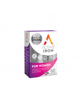 Bionat Active Iron For Women 30 ταμπλέτες 30 κάψουλες