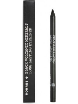 Korres Volcanic Minerals Long Lasting Long Lasting Μολύβι Ματιών 01 Black