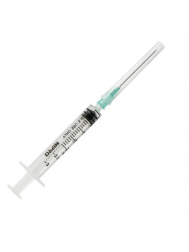 Nipro Σύριγγα 21G x 38mm 2ml 1τμχ nipro2ml