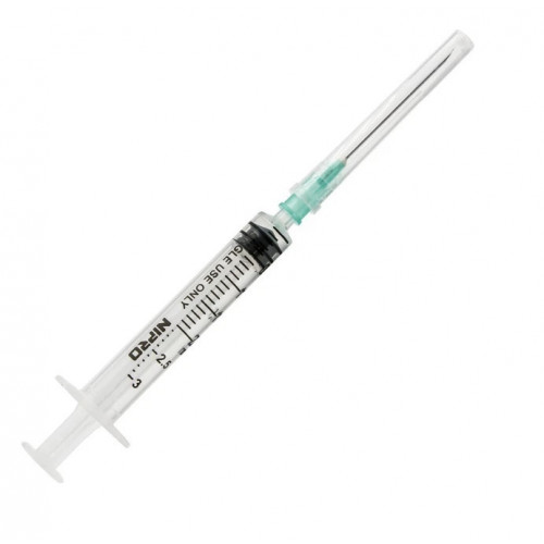 Nipro Σύριγγα 21G x 38mm 2ml 1τμχ nipro2ml Nipro Σύριγγα 21G x 38mm 2ml 1τμχ nipro2ml