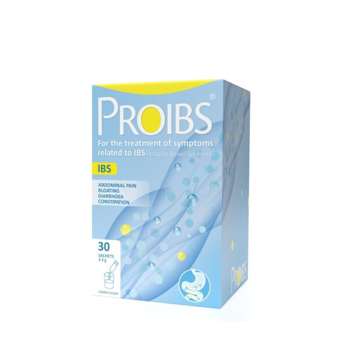 Proibs IBS 250mg Ειδικό Συμπλήρωμα Διατροφής 30 φακελίσκοι Λεμόνι