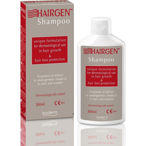 Boderm Hairgen Σαμπουάν κατά της Τριχόπτωσης για Όλους τους Τύπους Μαλλιών 300ml