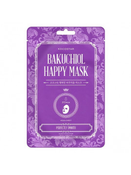Kocostar Bakuchiol Happy Mask Μάσκα Προσώπου Ανανεωμένη & Λεία Επιδερμίδα 1τμχ