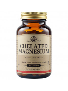 Solgar Chelated Magnesium 100 ταμπλέτες