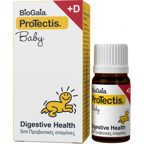 BioGaia Protectis Baby & D3 Drops Προβιοτικά για Βρέφη 5ml