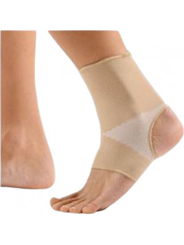 Real Care 3013 Ελαστική Επιστραγαλίδα σε Μπεζ χρώμα Large