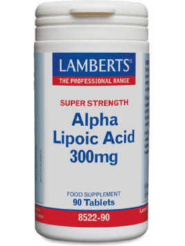 Lamberts Alpha Lipoic Acid 300mg Ειδικό Συμπλήρωμα Διατροφής 90 ταμπλέτες