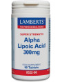 Lamberts Alpha Lipoic Acid 300mg Ειδικό Συμπλήρωμα Διατροφής 90 ταμπλέτες
