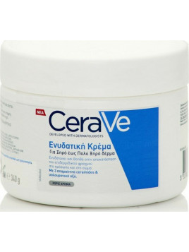 CeraVe Moisturising Ενυδατική Κρέμα Σώματος με Υαλουρονικό Οξύ για Ξηρές/Πολύ Ξηρές Επιδερμίδες 340gr