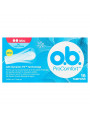 O.B. Ταμπόν ProComfort Curved Grooves για Ελαφριά Ροή 16τμχ