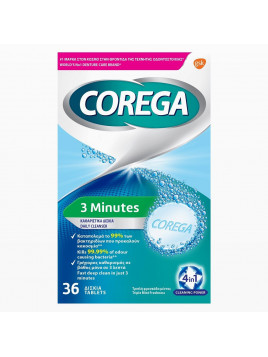 Corega 3 Minutes Καθαριστικό Οδοντοστοιχίας