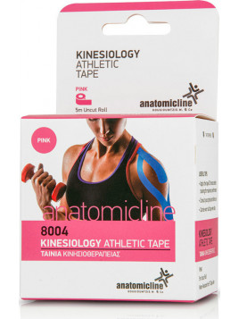 Anatomic Line Ταινία Κινησιοθεραπείας 5cm x 5m Ροζ