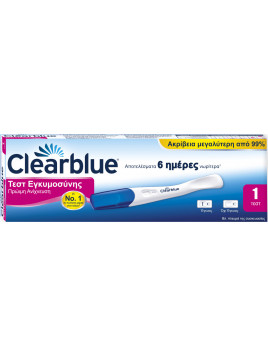 Clearblue Early Τεστ Εγκυμοσύνης Πρόωρης Ανίχνευσης 1τμχ