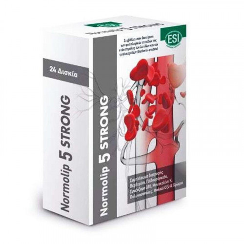 ESI Normolip 5 Strong Ειδικό Συμπλήρωμα Διατροφής 24 ταμπλέτες