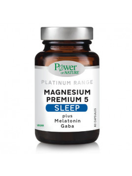 Power Health Magnesium Premium 5 Sleep 60 κάψουλες