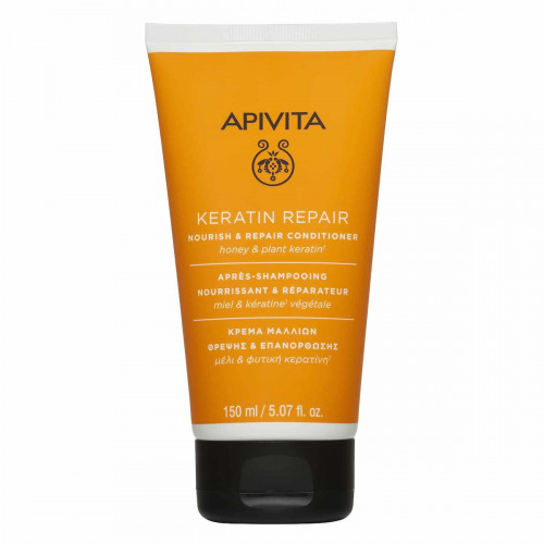 Apivita Keratin Repair Conditioner Αναδόμησης/Θρέψης για Ταλαιπωρημένα Μαλλιά 150ml
