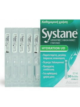 Alcon Systane Hydration UD Οφθαλμικές Σταγόνες 30x0.7ml