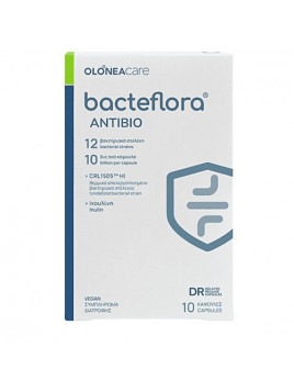 Olonea Bacteflora Antibio Συμπλήρωμα με Προβιοτικά & Πρεβιοτικά 10 κάψουλες