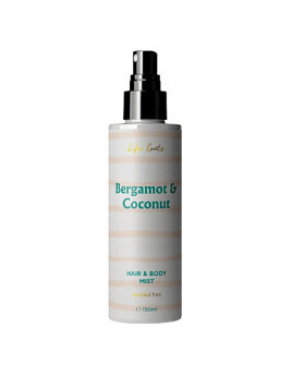 Life Roots Hair Mist Bergamot & Coconut 150ml