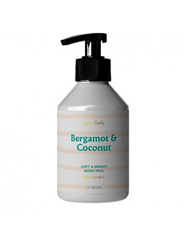 Life Roots Ενυδατικό Γαλάκτωμα Σώματος με Άρωμα Καρύδα 250ml