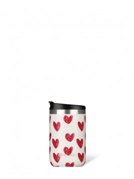 Les Artistes Travel Mug Heart mat 350ml