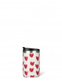 Travel Mug Heart mat 350ml