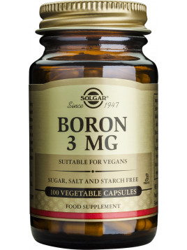 Solgar Boron 3mg 100 φυτικές κάψουλες