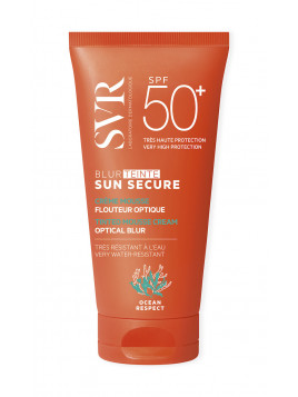 SVR Laboratoire Sun Secure Blur SPF50+ Αντιηλιακή Κρέμα Προσώπου με Ματ Αποτέλεσμα & Χρώμα 50ml