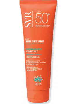 SVR Laboratoire Sun Secure Lait SPF50+ Λεπτόρευστο Βελούδινο Γαλάκτωμα για Πρόσωπο & Σώμα 250ml