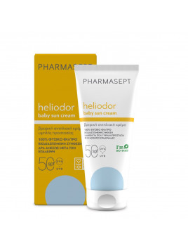 Pharmasept Heliodor SPF50 Αδιάβροχο Βρεφικό Αντηλιακό Γαλάκτωμα για Πρόσωπο & Σώμα 100ml