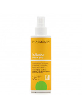 Pharmasept Heliodor SPF50 Αδιάβροχο Παιδικό Αντηλιακό Spray για Πρόσωπο & Σώμα 165ml