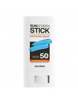 Frezyderm Extreme Sport Αδιάβροχο Αντηλιακό Stick Προσώπου και Σώματος SPF50 με Χρώμα Blue 20ml