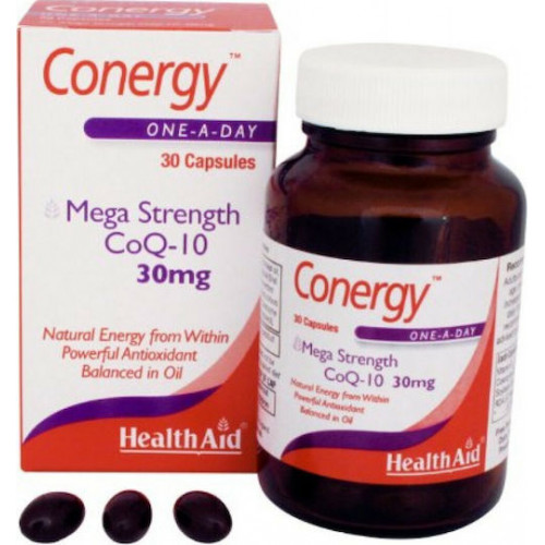 Health Aid Conergy CoQ-10 30mg 30 κάψουλες
