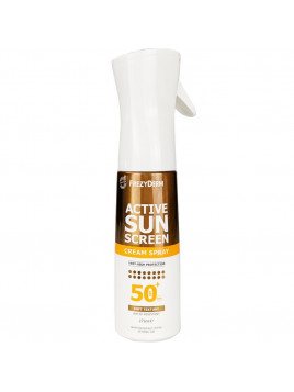 Frezyderm Active Αντηλιακή Κρέμα Προσώπου και Σώματος SPF50+ με Χρώμα σε Spray 275ml