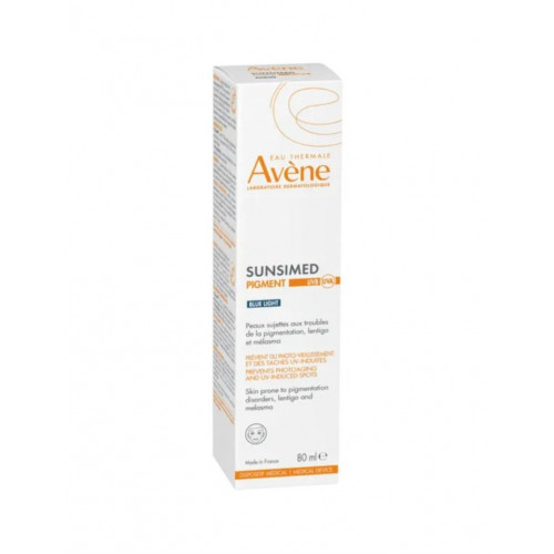 Eau Thermale Avène Sunsimed Pigment Blue Light SPF50+ 80ml