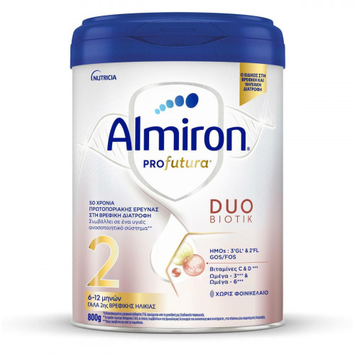 Nutricia Γάλα σε Σκόνη Almiron Profutura 2 για 6+ Μηνών 800gr
