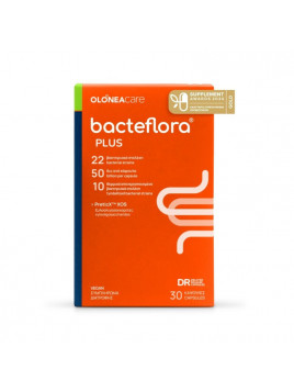 Olonea BacteFlora Plus Συμπλήρωμα με Προβιοτικά & Πρεβιοτικά 30 φυτικές κάψουλες